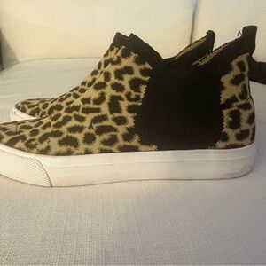 Jellypop Animal Print High-Top Sneakers